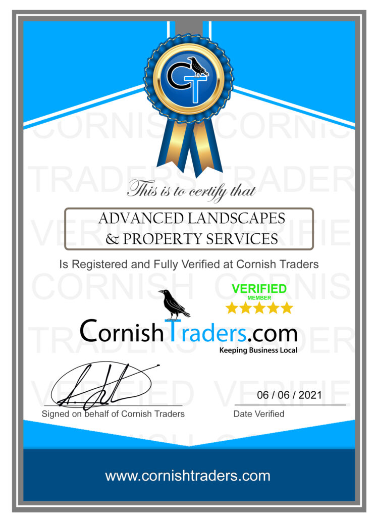 CT Verified Certificate. Cornish Traders.